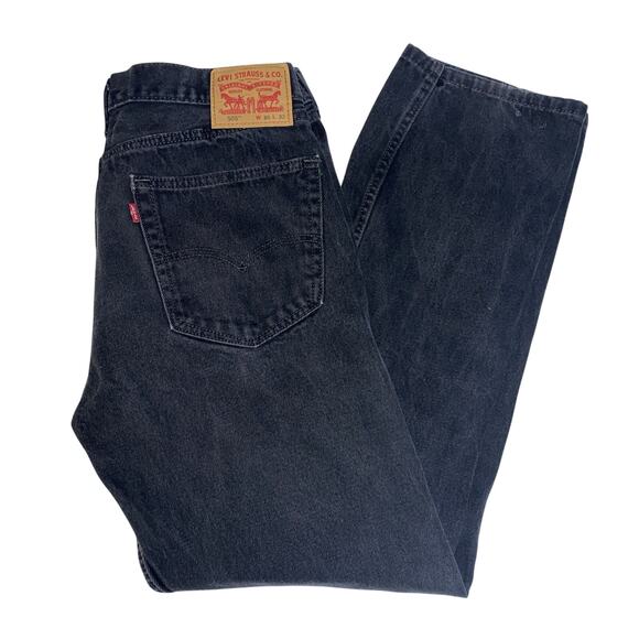 Black Other - Levi Strauss 505 Black Denim Jeans Men’s 36 x 32